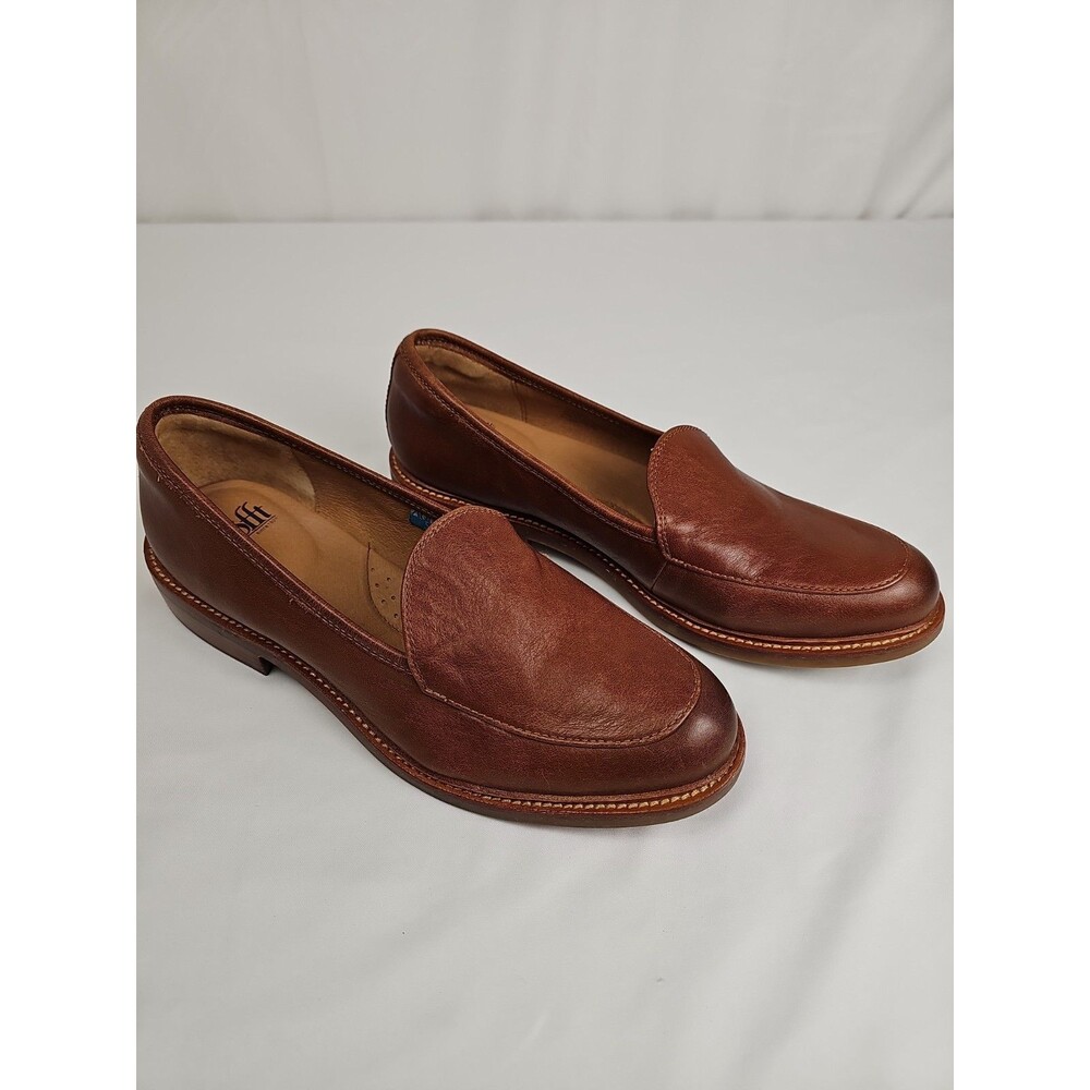Söfft Women's Leather Loafers Brown Size 11 Comfort Slip-On Dress Shoes